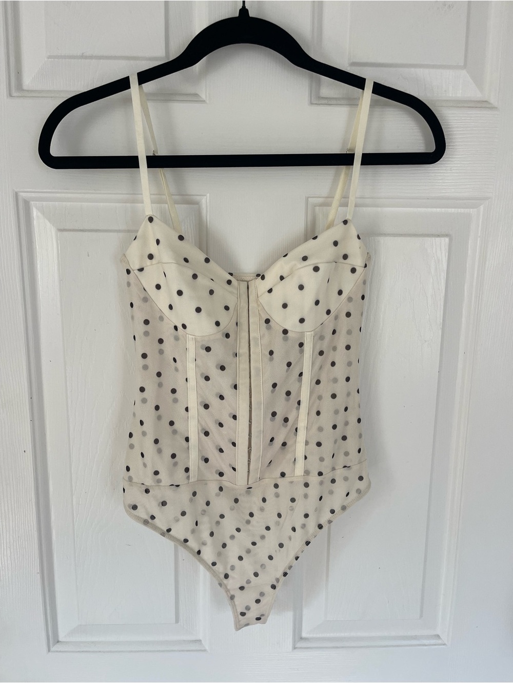 NWT Free People Intimately Night Rhythm Corset Bodysuit Size Small - Picture 2 of 5